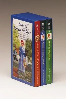 Anne et la maison aux pignons verts, coffret de 3 livres, volume II : Anne d'Ingleside ; La maison des rêves d'Anne ; Anne des peupliers venteux - Anne of Green Gables, 3-Book Box Set, Volume II: Anne of Ingleside; Anne's House of Dreams; Anne of Windy Poplars