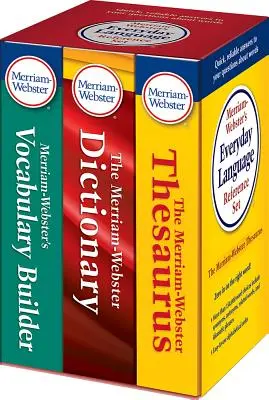 Merriam-Webster's Everyday Language Reference Set (en anglais) - Merriam-Webster's Everyday Language Reference Set