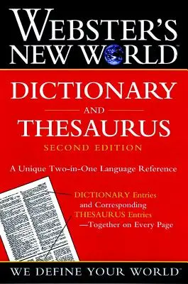 Webster's New World Dictionary and Thesaurus, 2e édition (édition papier) - Webster's New World Dictionary and Thesaurus, 2nd Edition (Paper Edition)