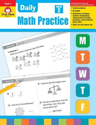 Pratique quotidienne des mathématiques, 2e année - Daily Math Practice, Grade 2