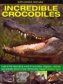 Exploration de la nature : Les incroyables crocodiles : Découvrez le monde fascinant des crocodiles, des alligators, des caïmans et des gavials, illustré par plus de 180 images passionnantes. - Exploring Nature: Incredible Crocodiles: Look at the Fascinating World of Crocodiles, Alligators, Caimans and Gharials, Shown in Over 180 Exciting Ima