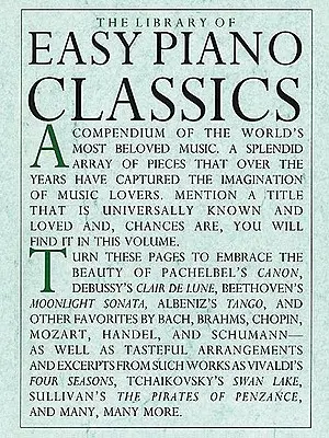 Bibliothèque des classiques du piano facile - Library of Easy Piano Classics