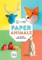 Paper Animals : Volume 1 : La famille des renards, des cerfs, des suricates et des ours - Paper Animals: Volume 1: Fox, Deer, Meerkat and Bear Family