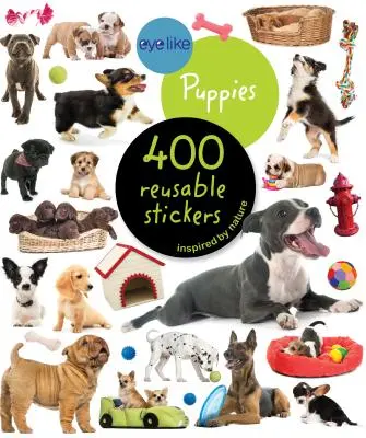 Autocollants en forme d'yeux : Chiots - Eyelike Stickers: Puppies