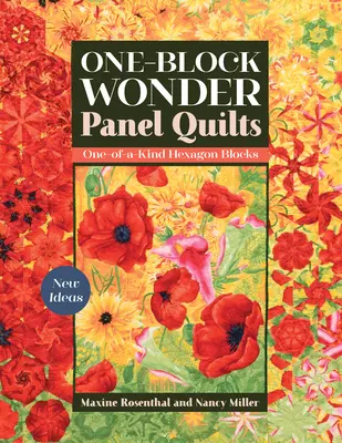 Quilts monoblocs à panneaux magiques : De nouvelles idées ; des blocs hexagonaux uniques - One-Block Wonder Panel Quilts: New Ideas; One-Of-A-Kind Hexagon Blocks