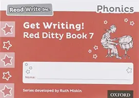 Read Write Inc. Phonics : Écrire, c'est bien ! Red Ditty Book 7 Pack of 10 - Read Write Inc. Phonics: Get Writing! Red Ditty Book 7 Pack of 10