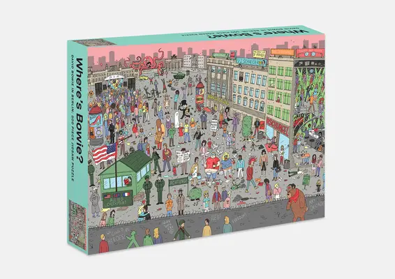 Où est Bowie ? David Bowie à Berlin : puzzle de 500 pièces - Where's Bowie?: David Bowie in Berlin: 500 Piece Jigsaw Puzzle