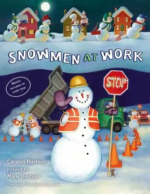 Bonhommes de neige au travail - Snowmen at Work