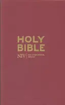 NIV Bible de poche en bourgogne - NIV Popular Burgundy Hardback Bible