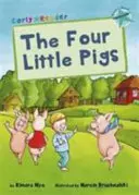 Les quatre petits cochons - (Turquoise Early Reader) - Four Little Pigs - (Turquoise Early Reader)