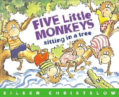 Cinq petits singes assis dans un arbre - Five Little Monkeys Sitting in a Tree