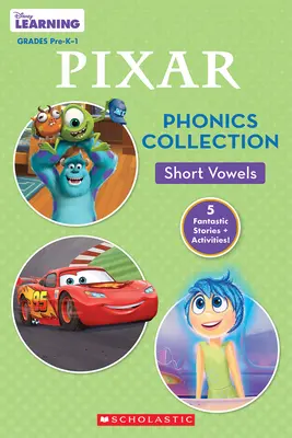 Collection Phonétique Disney Pixar : Voyelles courtes (Disney Learning : Bind-Up) - Disney Pixar Phonics Collection: Short Vowels (Disney Learning: Bind-Up)