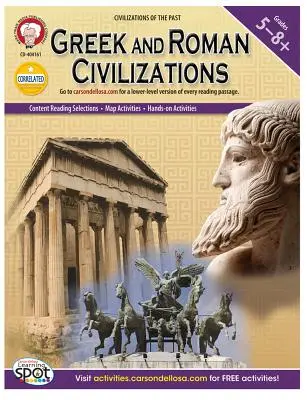 Civilisations grecque et romaine, 5e - 8e années - Greek and Roman Civilizations, Grades 5 - 8