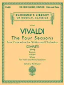 Antonio Vivaldi - Les Quatre Saisons, intégrale : Schirmer Library of Classics Volume 2047 - Antonio Vivaldi - The Four Seasons, Complete: Schirmer Library of Classics Volume 2047