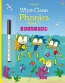 Phonétique effacée livre 1 - Wipe-clean Phonics book 1