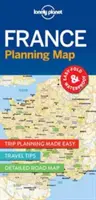 Lonely Planet France Carte de planification 1 - Lonely Planet France Planning Map 1