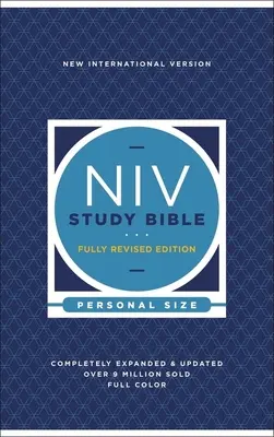 NIV Study Bible, Fully Revised Edition, Personal Size, Hardcover, Red Letter, Comfort Print