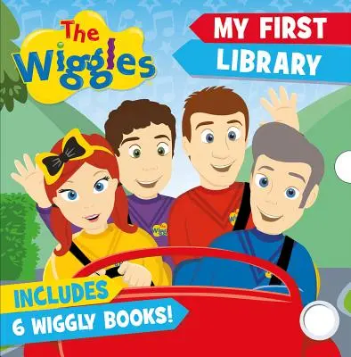 Les Wiggles : Ma première bibliothèque : Comprend 6 livres Wiggly - The Wiggles: My First Library: Includes 6 Wiggly Books