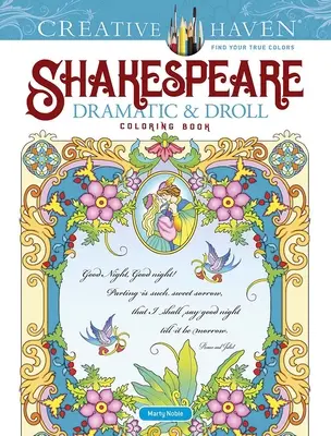 Livre à colorier Creative Haven Shakespeare Dramatic & Droll - Creative Haven Shakespeare Dramatic & Droll Coloring Book