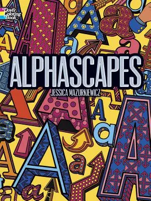 Livre à colorier Alphascapes - Alphascapes Coloring Book