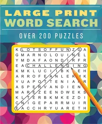 Recherche de mots en gros caractères - Large Print Word Search