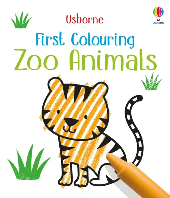 Premier coloriage Animaux du zoo - First Colouring Zoo Animals