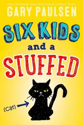 Six enfants et un chat en peluche - Six Kids and a Stuffed Cat