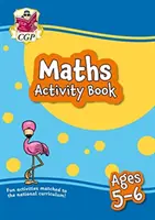 Nouveau cahier d'activités de mathématiques pour les 5-6 ans (année 1) : parfait pour l'apprentissage à la maison - New Maths Activity Book for Ages 5-6 (Year 1): perfect for learning at home