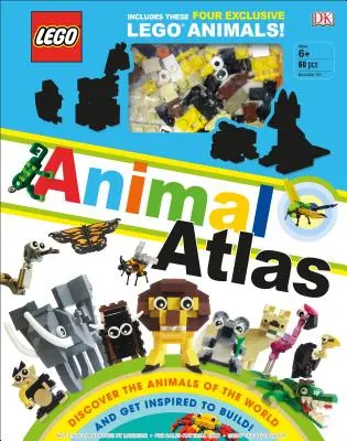 Atlas Lego des animaux : Découvrez les animaux du monde [Avec Jouet] - Lego Animal Atlas: Discover the Animals of the World [With Toy]