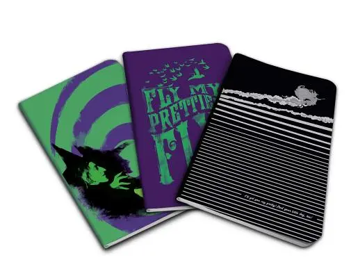 Collection de carnets de poche du Magicien d'Oz (Lot de 3) - The Wizard of Oz Pocket Notebook Collection (Set of 3)