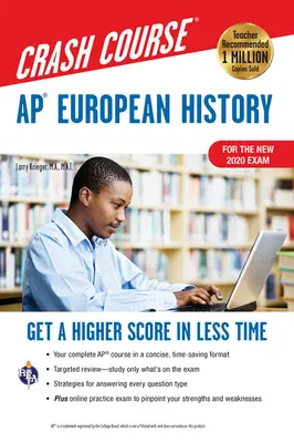 Cours accéléré d'histoire européenne Ap(r), livre + en ligne : Obtenez un meilleur score en moins de temps - Ap(r) European History Crash Course, Book + Online: Get a Higher Score in Less Time