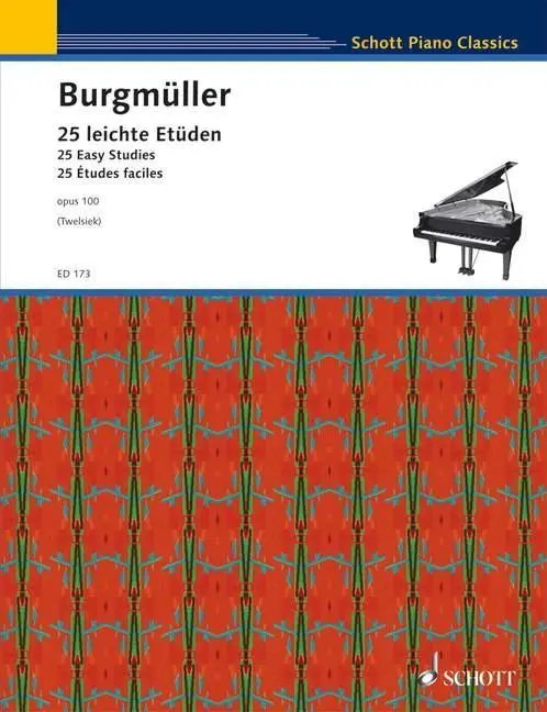 25 Etudes, Op. 100 : Pour Piano - 25 Etudes, Op. 100: For Piano