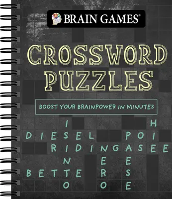 Jeux cérébraux - Mots croisés (Chalkboard #2), 2 : stimulez vos capacités cérébrales en quelques minutes - Brain Games - Crossword Puzzles (Chalkboard #2), 2: Boost Your Brainpower in Minutes