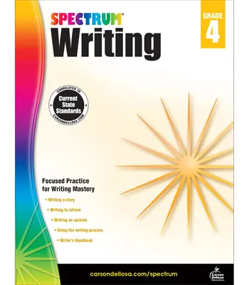 Spectrum Writing, 4e année - Spectrum Writing, Grade 4