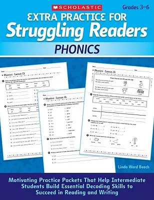 Phonétique, 3e-6e année - Phonics, Grades 3-6