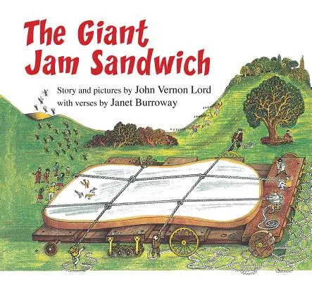 Le sandwich géant à la confiture (Lap Board Book) - The Giant Jam Sandwich (Lap Board Book)