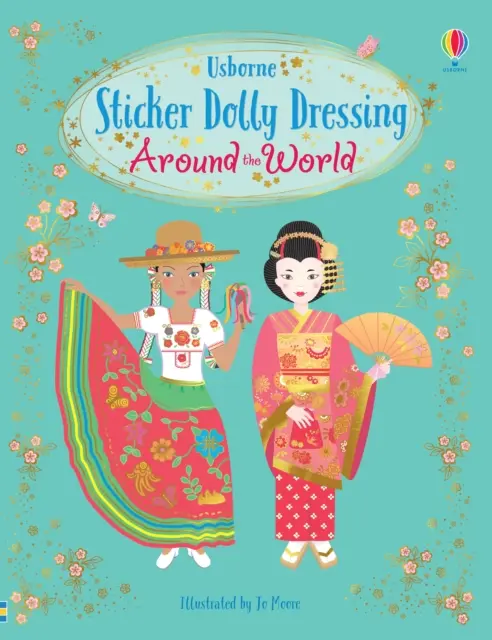 Sticker Dolly Dressing Autour du Monde - Sticker Dolly Dressing Around the World