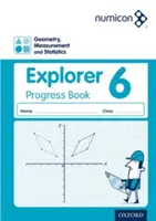 Numicon : Géométrie, mesures et statistiques 6 Explorer Progress Book - Numicon: Geometry, Measurement and Statistics 6 Explorer Progress Book