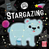 Space Baby : Les étoiles - Un livre à rabats géants à toucher et à sentir ! - Space Baby: Stargazing - A board book with giant touch-and-feel flaps!