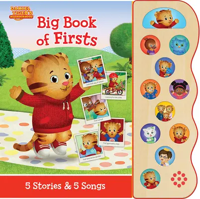 Le grand livre des premiers mots : 5 histoires et 5 chansons - Big Book of Firsts: 5 Stories & 5 Songs