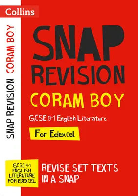 Coram Boy : Guide de texte de littérature anglaise Edexcel GCSE 9-1 - Idéal pour l'apprentissage à domicile, les examens 2022 et 2023 - Coram Boy Edexcel GCSE 9-1 English Literature Text Guide - Ideal for Home Learning, 2022 and 2023 Exams