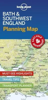 Lonely Planet Bath & Southwest England Planning Map 1