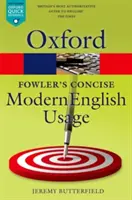 Fowler's Concise Dictionary of Modern English Usage (Dictionnaire concis de l'usage de l'anglais moderne) - Fowler's Concise Dictionary of Modern English Usage
