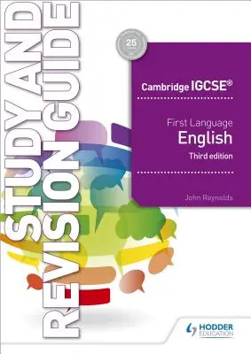 Cambridge Igcse First Language English Study & Revision Guide 3e édition - Cambridge Igcse First Language English Study & Revision Guide 3rd Edition