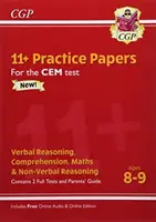 11+ CEM Practice Papers - Ages 8-9 (avec Parents' Guide & Online Edition) - 11+ CEM Practice Papers - Ages 8-9 (with Parents' Guide & Online Edition)