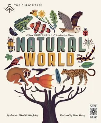 Curiositree : Le monde naturel : Un compendium visuel des merveilles de la nature - La pochette se déplie en un immense poster mural ! - Curiositree: Natural World: A Visual Compendium of Wonders from Nature - Jacket Unfolds Into a Huge Wall Poster!