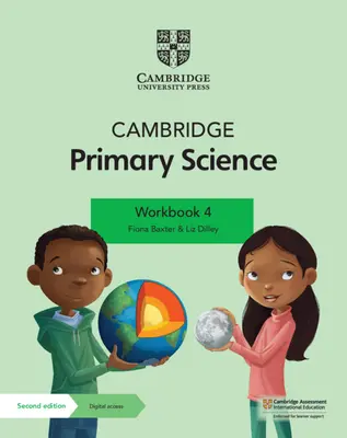 Cambridge Primary Science Workbook 4 avec accès numérique (1 an) - Cambridge Primary Science Workbook 4 with Digital Access (1 Year)