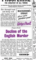 Déclin du meurtre anglais - Decline of the English Murder