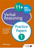 11+ Verbal Reasoning Practice Papers 1 - Pour le 11+, les pré-tests et les examens des écoles indépendantes, y compris CEM, GL et ISEB - 11+ Verbal Reasoning Practice Papers 1 - For 11+, pre-test and independent school exams including CEM, GL and ISEB