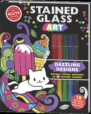 L'art du vitrail : Dazzling Designs (Klutz Activity Book) - Stained Glass Art: Dazzling Designs (Klutz Activity Book)